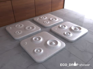 Illustration for article titled Eco Drop Shower Gives You the Boot For Wasting Water